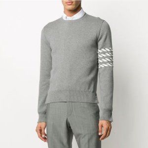 CURRENT SEASON - Thom Browne 4-Bar stripe jumper... NEW / UNWORN... RPP: $1,290